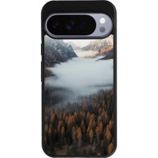 Google Pixel 10 Pro XL Case Hülle - Silikon schwarz Autumn 22 forest lanscape