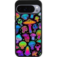 Google Pixel 10 Pro XL Case Hülle - Silikon schwarz Autumn 2024 magic mushrooms