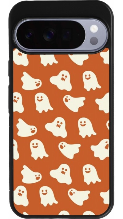 Coque Google Pixel 10 Pro XL - Silicone rigide noir Autumn 2024 mini ghosts