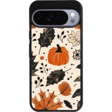 Google Pixel 10 Pro XL Case Hülle - Silikon schwarz Autumn 2024 nature