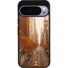 Coque Google Pixel 10 Pro XL - Silicone rigide noir Autumn 2024 New York city
