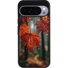 Google Pixel 10 Pro XL Case Hülle - Silikon schwarz Autumn 25 Rain