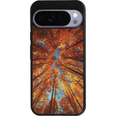 Coque Google Pixel 10 Pro XL - Silicone rigide noir Autumn 25 Trees