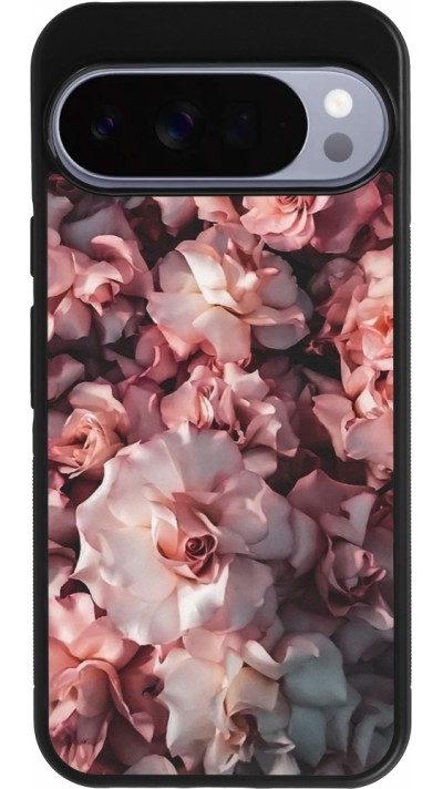 Coque Google Pixel 10 Pro XL - Silicone rigide noir Beautiful Roses