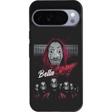 Google Pixel 10 Pro XL Case Hülle - Silikon schwarz Bella Ciao