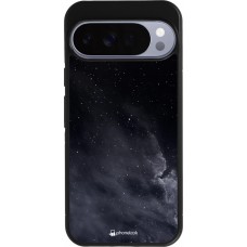 Coque Google Pixel 10 Pro XL - Silicone rigide noir Black Sky Clouds
