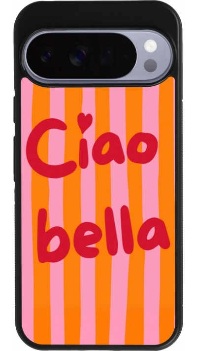 Coque Google Pixel 10 Pro XL - Silicone rigide noir Bye Bella 2026