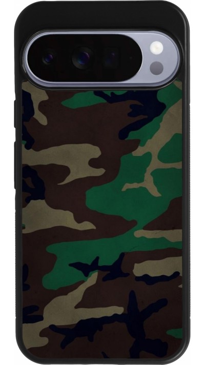 Coque Google Pixel 10 Pro XL - Silicone rigide noir Camouflage 3