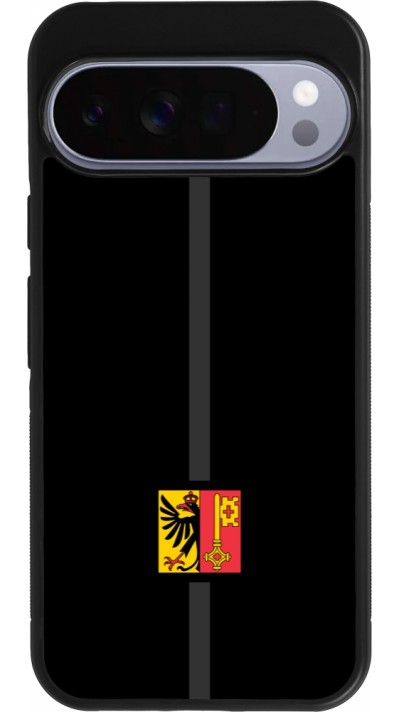 Google Pixel 10 Pro XL Case Hülle - Silikon schwarz Kanton GE schwarz