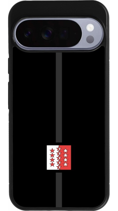 Google Pixel 10 Pro XL Case Hülle - Silikon schwarz Kanton VS schwarz