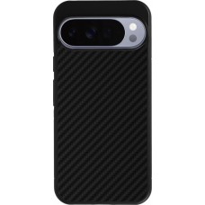 Google Pixel 10 Pro XL Case Hülle - Silikon schwarz Carbon Basic