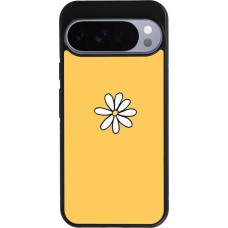Google Pixel 10 Pro XL Case Hülle - Silikon schwarz Easter 2023 daisy