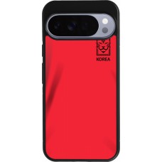 Google Pixel 10 Pro XL Case Hülle - Silikon schwarz Südkorea 2022 personalisierbares Fussballtrikot