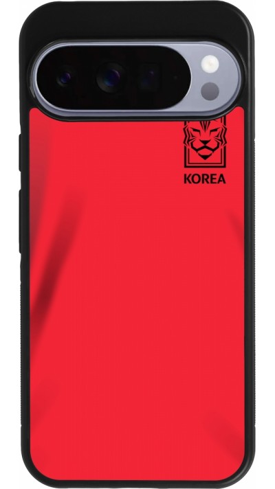 Google Pixel 10 Pro XL Case Hülle - Silikon schwarz Südkorea 2022 personalisierbares Fussballtrikot