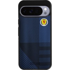 Google Pixel 10 Pro XL Case Hülle - Silikon schwarz Schottland personalisierbares Fussballtrikot