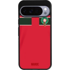 Google Pixel 10 Pro XL Case Hülle - Silikon schwarz Marokko 2022 personalisierbares Fussballtrikot