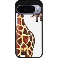 Google Pixel 10 Pro XL Case Hülle - Silikon schwarz Giraffe Fit