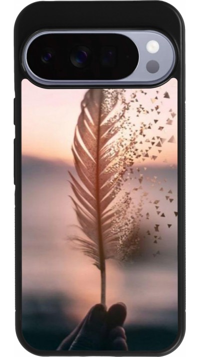 Google Pixel 10 Pro XL Case Hülle - Silikon schwarz Hello September 11 19