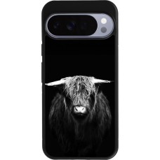 Google Pixel 10 Pro XL Case Hülle - Silikon schwarz Highland calf black