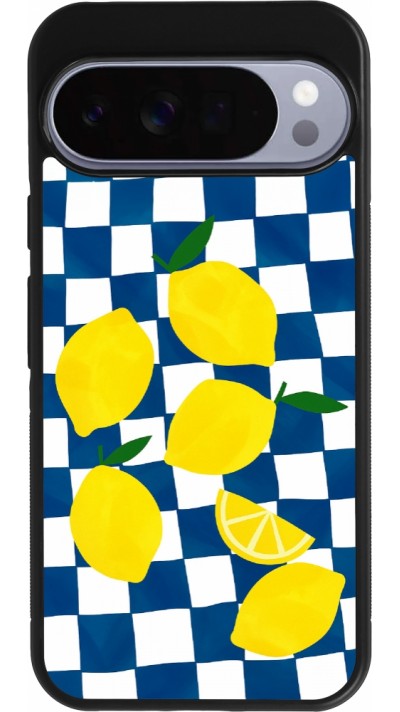 Google Pixel 10 Pro XL Case Hülle - Silikon schwarz Illustration lemons 2026
