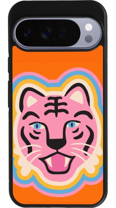 Google Pixel 10 Pro XL Case Hülle - Silikon schwarz Lion colors 2026