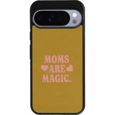 Google Pixel 10 Pro XL Case Hülle - Silikon schwarz Mom 2026 Are Magic