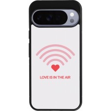 Coque Google Pixel 10 Pro XL - Silicone rigide noir Saint Valentines Day 26 Love is in the air