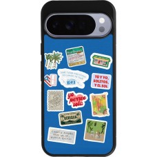 Google Pixel 10 Pro XL Case Hülle - Silikon schwarz Seals of the Dominican Republic DTMF