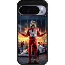 Coque Google Pixel 10 Pro XL - Silicone rigide noir Senna The King of Rain