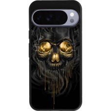 Coque Google Pixel 10 Pro XL - Silicone rigide noir Skull 02
