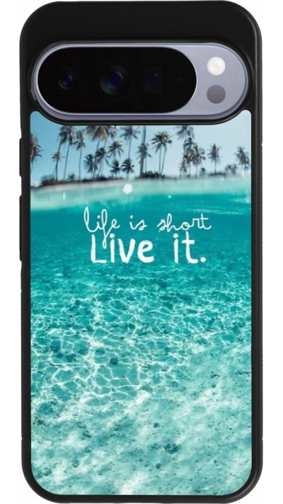 Coque Google Pixel 10 Pro XL - Silicone rigide noir Summer 18 24