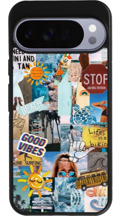 Coque Google Pixel 10 Pro XL - Silicone rigide noir Summer 2021 15