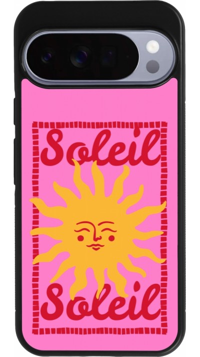 Coque Google Pixel 10 Pro XL - Silicone rigide noir Sun sun 2026
