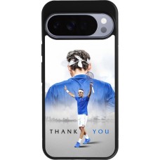 Coque Google Pixel 10 Pro XL - Silicone rigide noir Thank you Roger