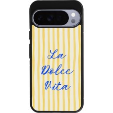 Coque Google Pixel 10 Pro XL - Silicone rigide noir The good life 2026