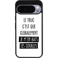 Google Pixel 10 Pro XL Case Hülle - Silikon schwarz Le truc globalement bats les couilles