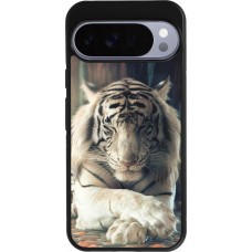 Coque Google Pixel 10 Pro XL - Silicone rigide noir Zen Tiger
