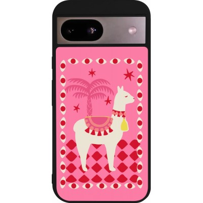 Google Pixel 8a Case Hülle - Silikon schwarz Alpaca 2026