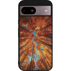 Coque Google Pixel 8a - Silicone rigide noir Autumn 25 Trees