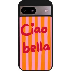 Coque Google Pixel 8a - Silicone rigide noir Bye Bella 2026