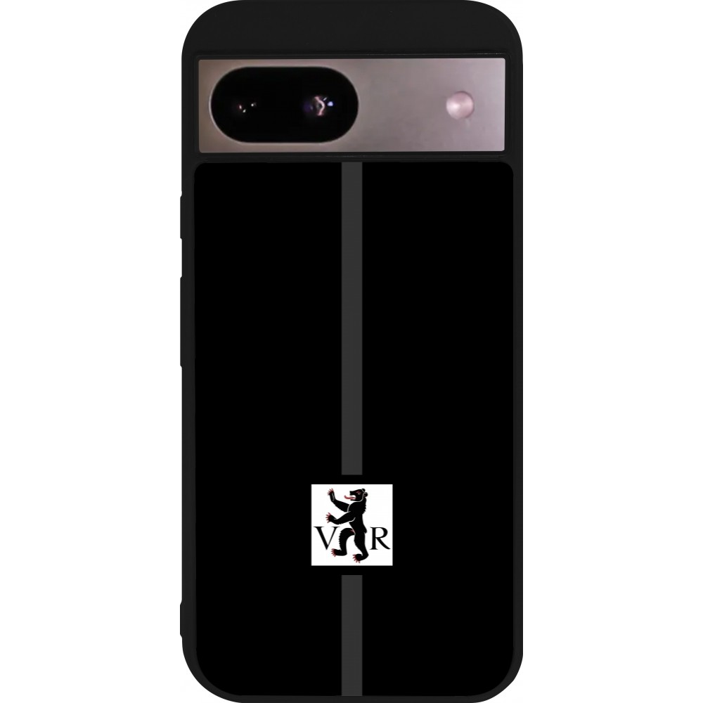 Google Pixel 8a Case Hülle - Silikon schwarz Kanton AR schwarz
