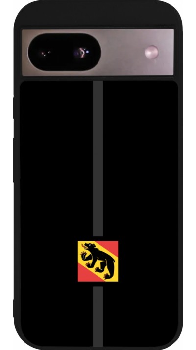 Coque Google Pixel 8a - Silicone rigide noir Canton BE noir