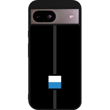 Coque Google Pixel 8a - Silicone rigide noir Canton LU noir