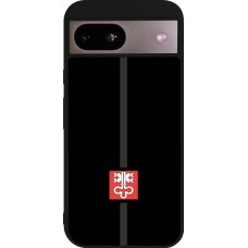 Coque Google Pixel 8a - Silicone rigide noir Canton NW noir