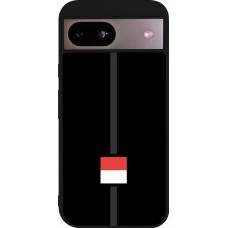Coque Google Pixel 8a - Silicone rigide noir Canton SO noir