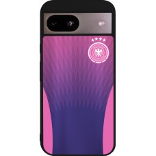 Google Pixel 8a Case Hülle - Silikon schwarz Deutschland Away personalisierbares Fussballtrikot