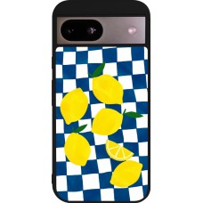Coque Google Pixel 8a - Silicone rigide noir Illustration lemons 2026
