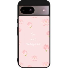 Google Pixel 8a Case Hülle - Silikon schwarz Mom 2023 your are magical