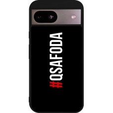 Google Pixel 8a Case Hülle - Silikon schwarz Qsafoda 1