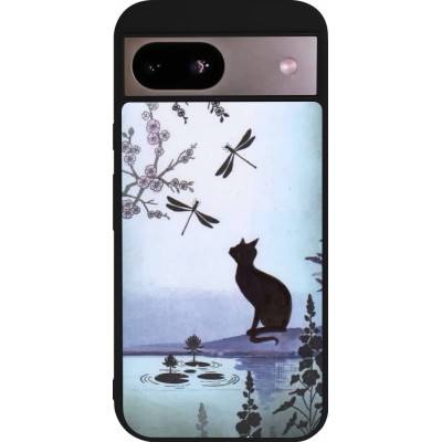 Google Pixel 8a Case Hülle - Silikon schwarz Spring 19 12